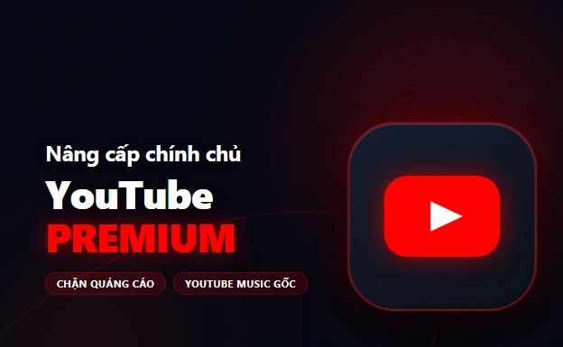 Mua YouTube Premium Giá Tốt - Tặng Kèm YouTube Music